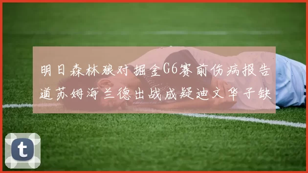 明日森林狼对掘金G6赛前伤病报告道苏姆海兰德出战成疑迪文华子缺阵